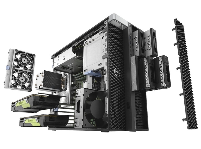 REF. DELL PRECISION T7820 2x Xeon Silver 4210R/32GB/512NVMe/RTX4000 8GB/W10P