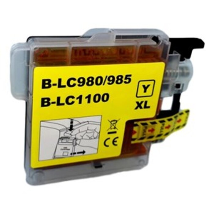 Συμβατό Μελάνι Brother LC1100 Yellow