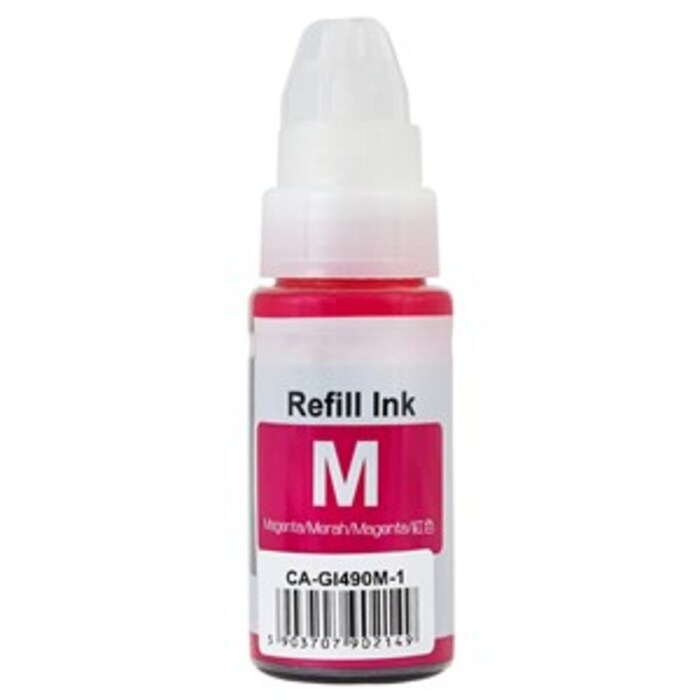 Συμβατό Μελάνι Canon GI-490 Magenta 7K Συμβατό Μελάνι Canon GI-490 Magenta 7K