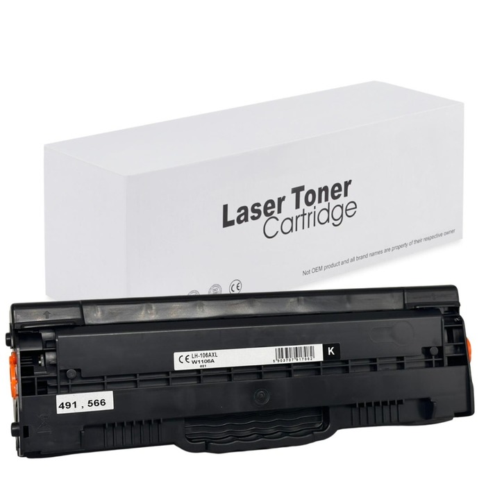 Συμβατό Toner HP W1106/106X/107X 3K Black