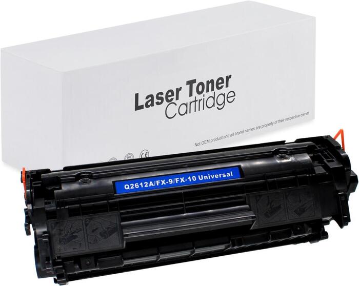 Συμβατό Toner HP Q2612A/Canon FX10 Black 2k