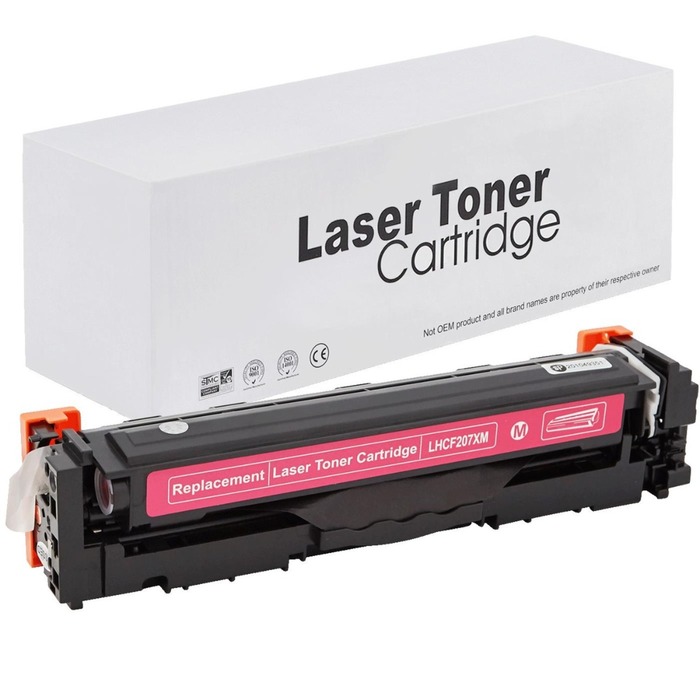 Συμβατό Toner HP W2213X / 207x Magenta With Chip 2.45k Συμβατό Toner HP W2213X / 207x Magenta With Chip 2.45k