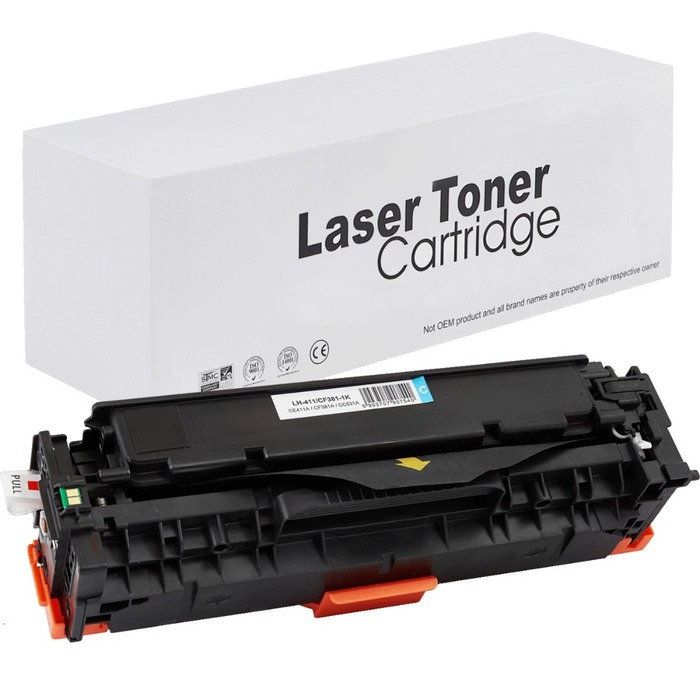 Συμβατό Toner HP CC531A/CE411A/CF381A Cyan 2.8k Συμβατό Toner HP CC531A/CE411A/CF381A Cyan 2.8k