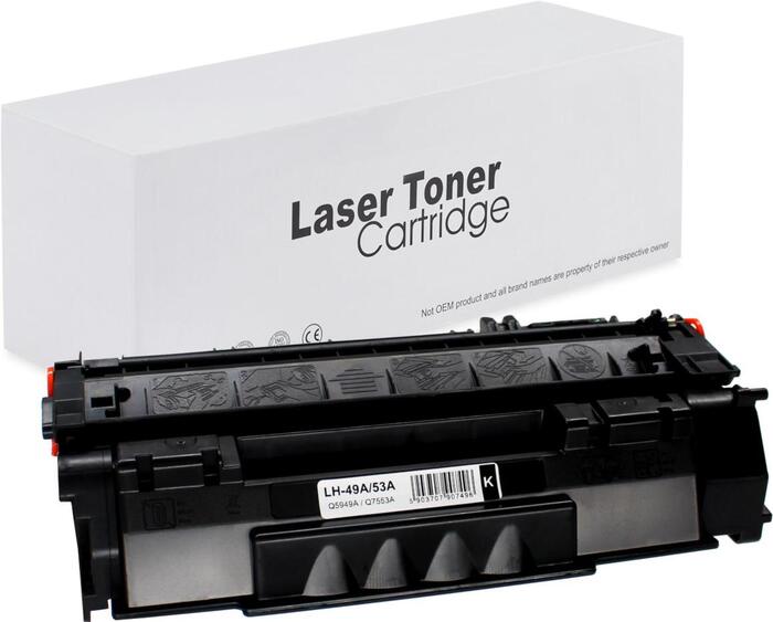 Συμβατό Toner HP Q5949A/Q7553A Black 2.5k