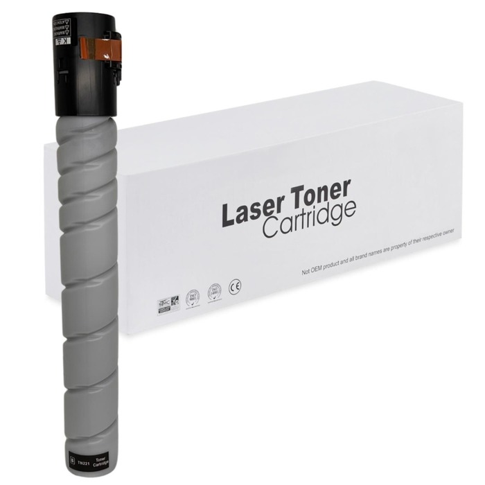 Συμβατό Toner Konica Minolta TN221 Black 21K Bizhub C227/287