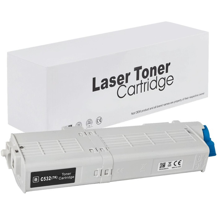 Συμβατό Toner OKI C532/MC573 Black  46490608