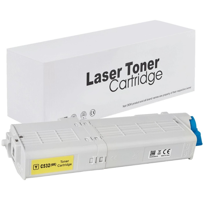 Συμβατό Toner OKI C532/MC573 Yellow  46490605