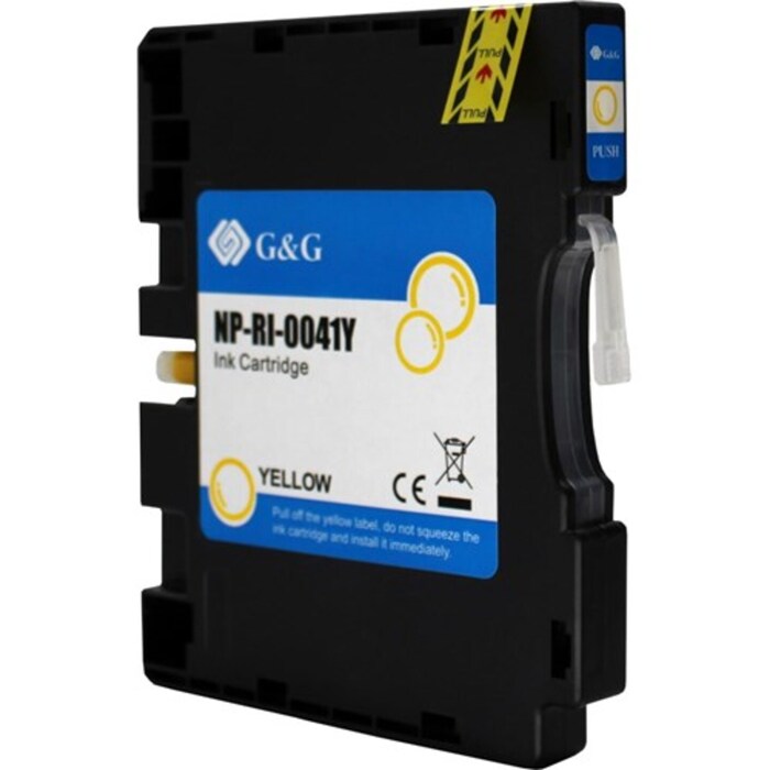 Συμβατό Μελάνι Ricoh GC41Y Aficio SG3110 Yellow