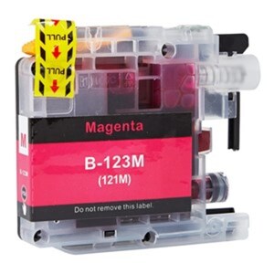 Συμβατό Μελάνι Brother LC123XL Magenta