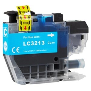 Συμβατό Μελάνι Brother LC3213 Cyan