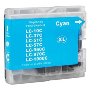 Συμβατό Μελάνι Brother LC1000XL Cyan