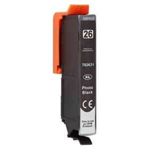 Συμβατό Μελάνι Epson T2631XL Photo Black